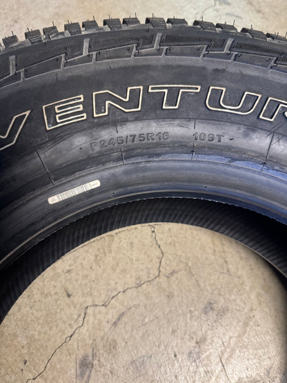 NOS GT RADIAL ADVENTURO AT3 OWL P 245 75 16 109T ALL TERRAIN TIRE AS083