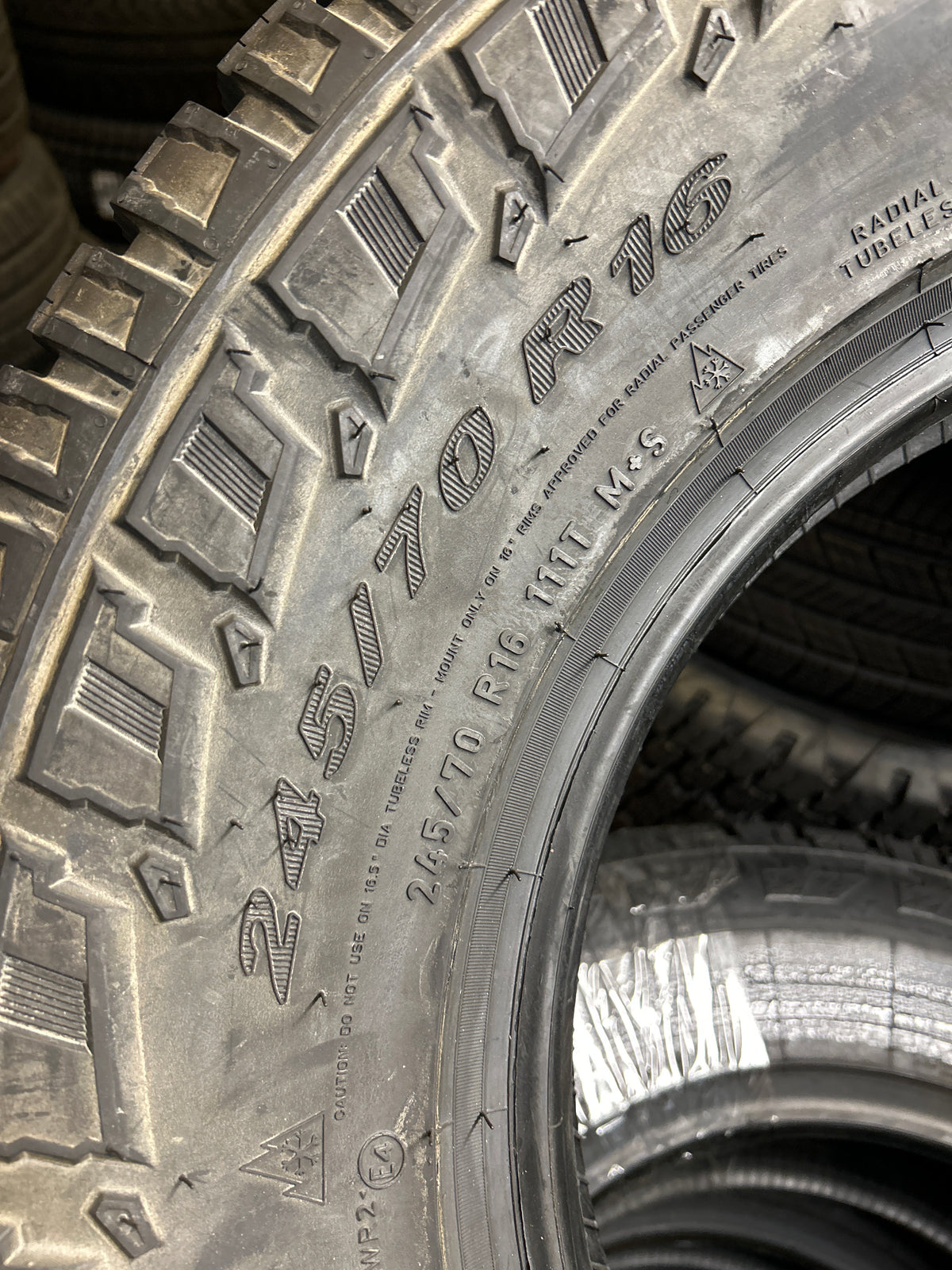 NOS 2 PIRELLI SCORPION  BSW P 245 70 16 111T ALL TERRAIN TIRE 2721400