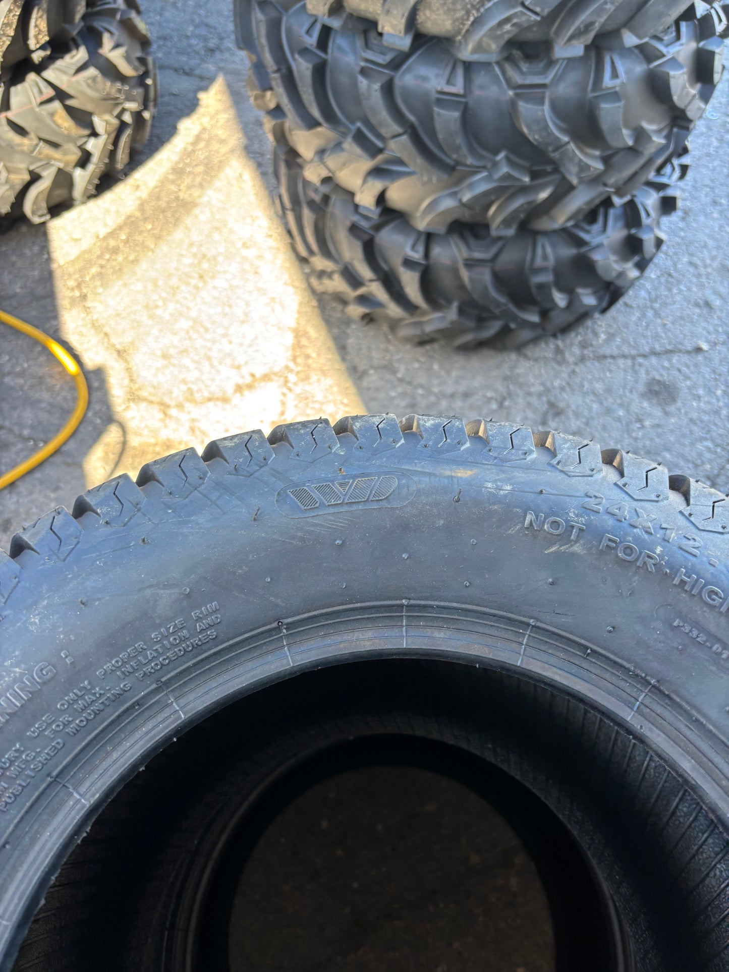 WANDA P332 BSW 24 12 12 4PLY LAWN MOWER TIRE 13051