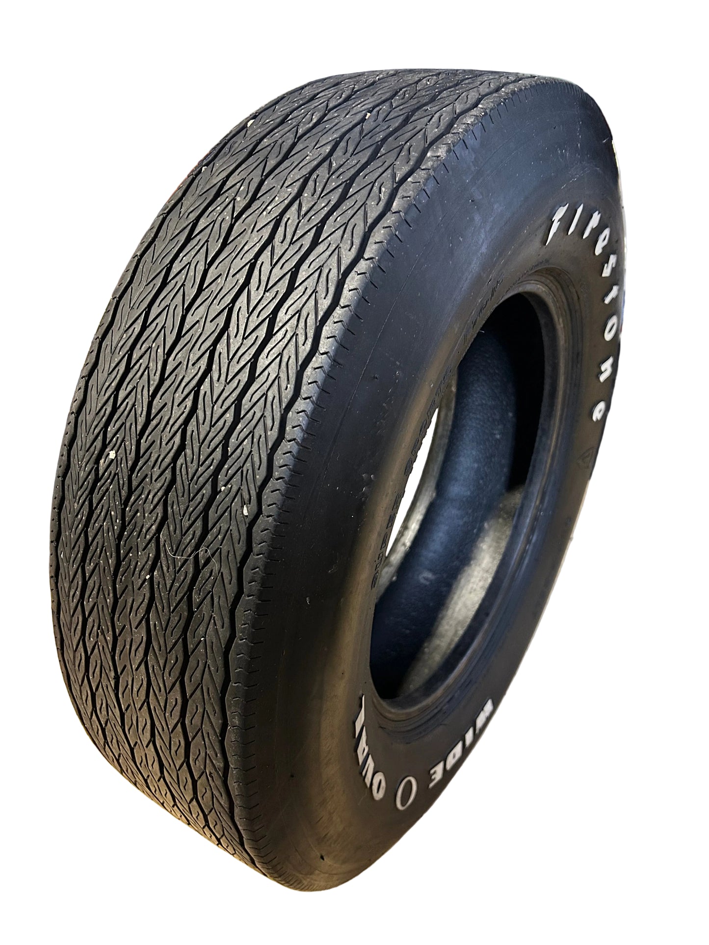 USED 9.5/32" 2 FIRESTONE WIDE O OVAL RWL F70-15 10PLY ALL SEASON TIRE 62450