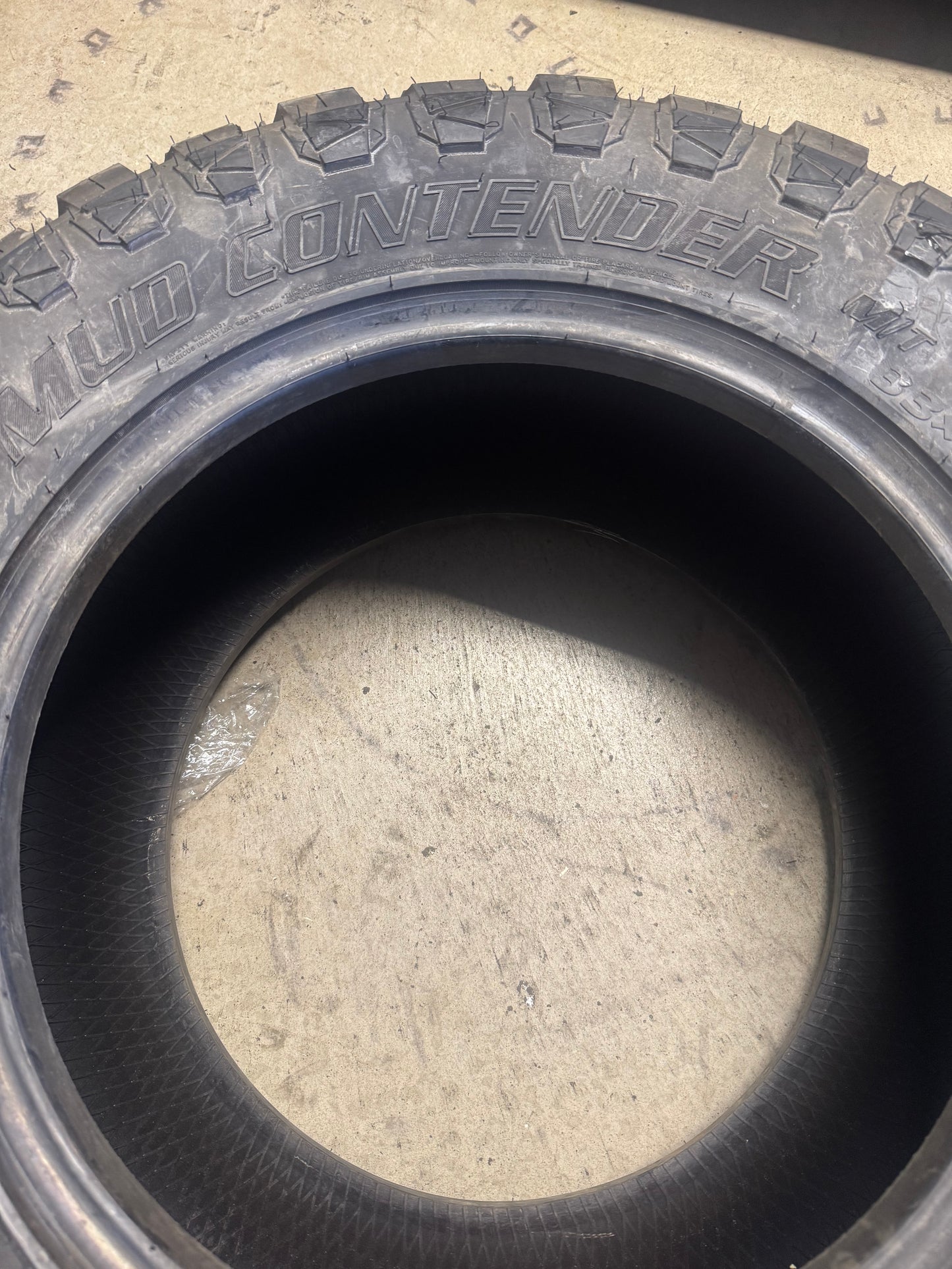 NOS MAZZINI MUD CONTENDER M/T BSW LT 33 12.5 18 118Q 10PLY MUD TERRAIN TIRE 6924590213081
