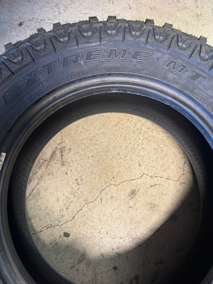 NOS MUD CLAW EXTREME MT BSW LT 275 65 18 123/120Q 10PLY MUD TERRAIN TIRE MCX40