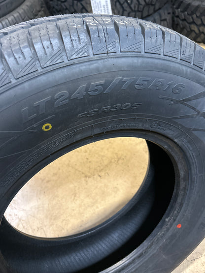 FORTUNE TORMENTA H/T FRS305 BSW LT 245 75 16 120/116S ALL SEASON TIRE 9245030404