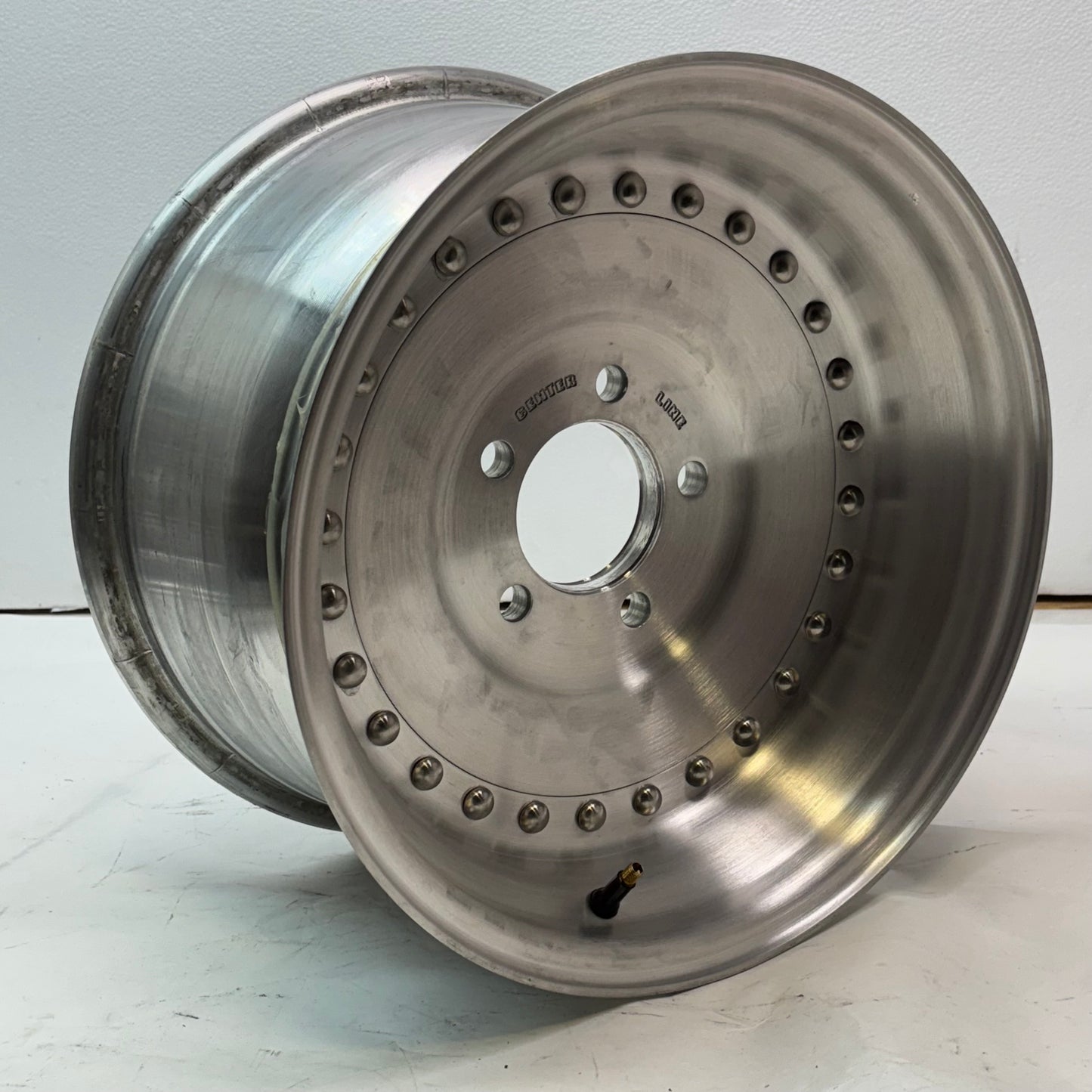 2 CENTER LINE AUTO DRAG 005 BRUSHED WHEELS 15X8.5 5X120.65 ET3 005P-58561+03