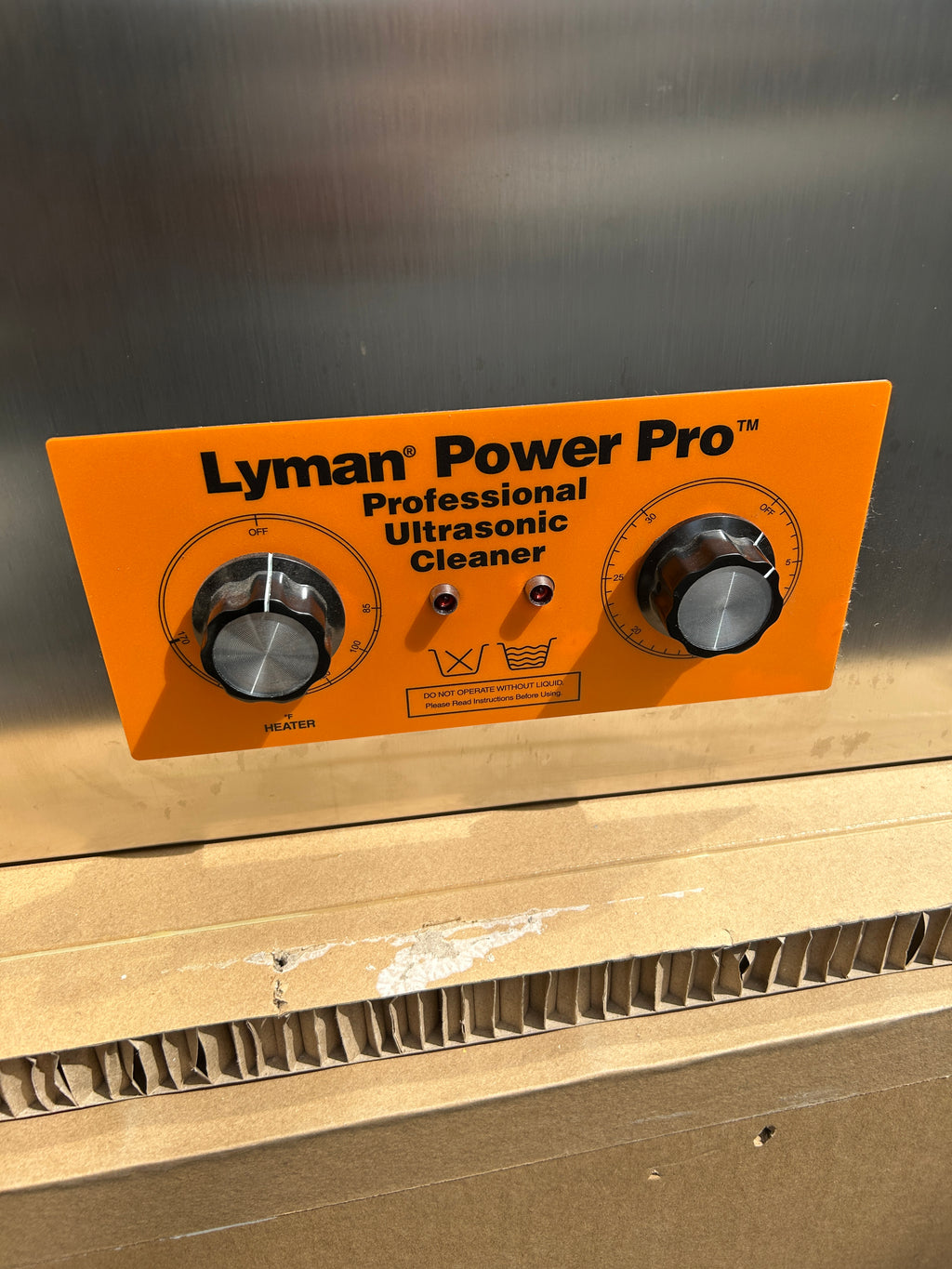 LYMAN 7631734 TURBO SONIC POWER PROFESSIONAL ULTRASONIC CASE CLEANER SILVER 70 LBS
