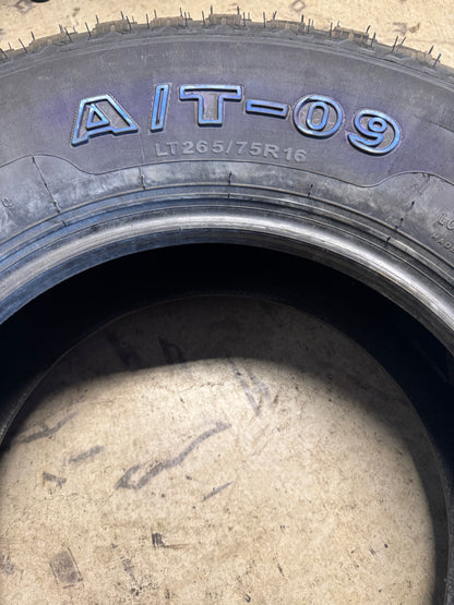 NOS TORNEL A/T-09 OWL LT 265 75 16 112/109Q 6PLY ALL TERRAIN TIRE 10036855