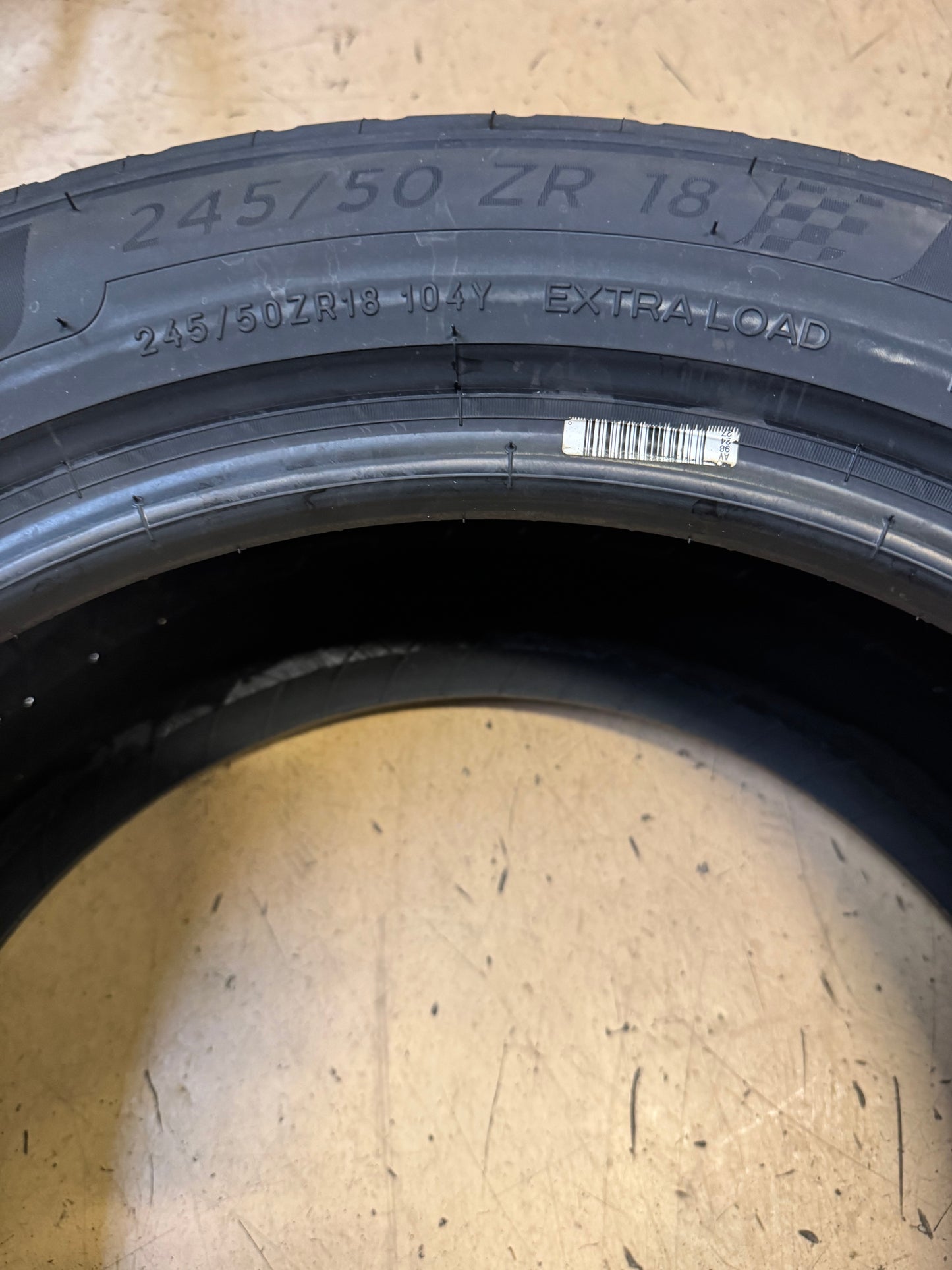 MICHELIN PILOT SPORT ALL SEASON 4 BSW P 245 50 18 104Y XL TIRE 27469