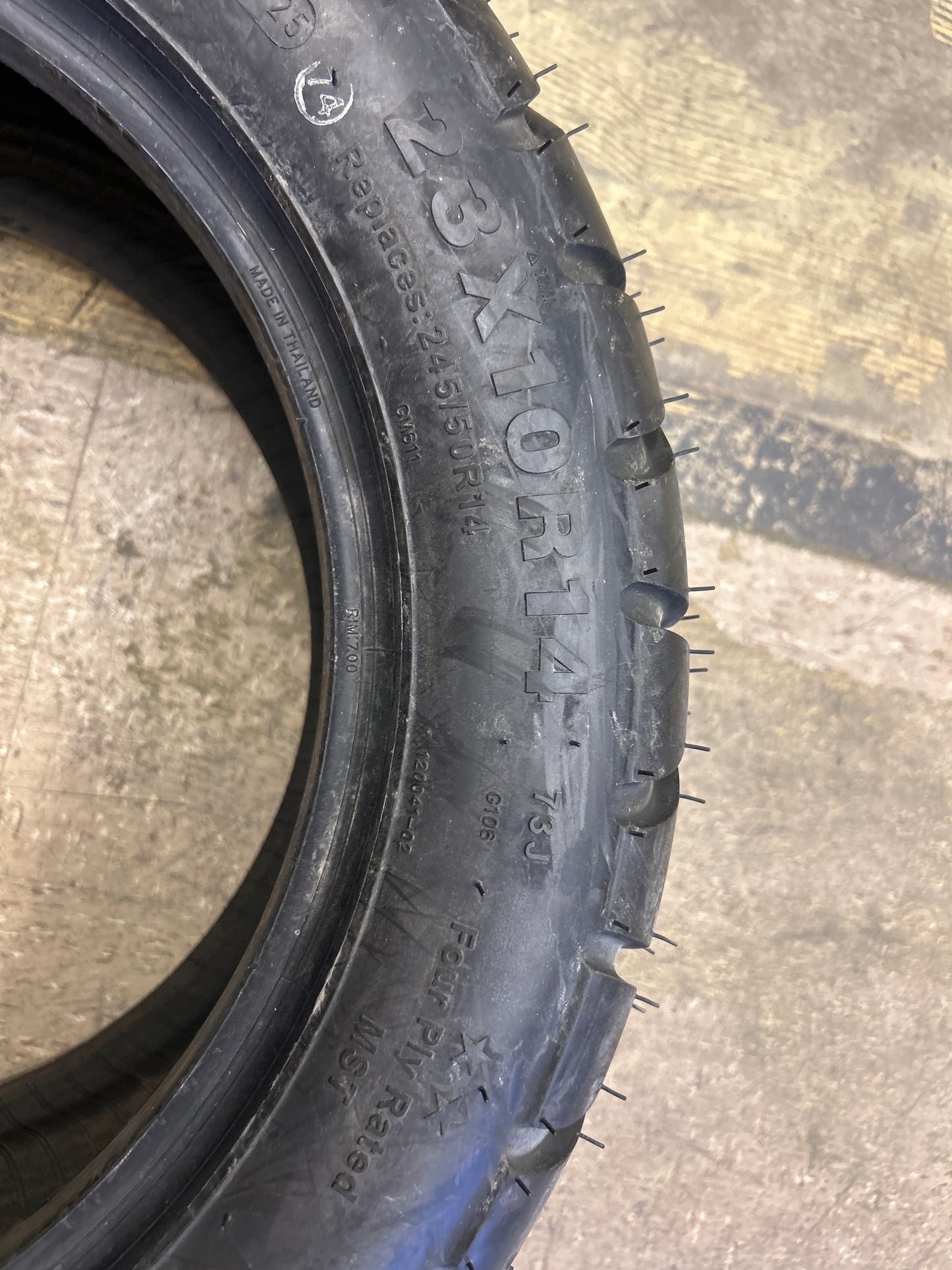 MODZ STREET FOX PRO BSW 23 10 14 73J 4PLY GOLF CART TIRE SFP231014