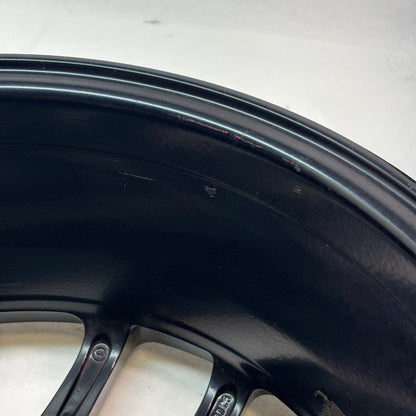 4 USED PORSCHE STAGGERED WHEEL SET F-17X6.5 ET 55 R- 17X12 ET 50 98736212601 98736212206