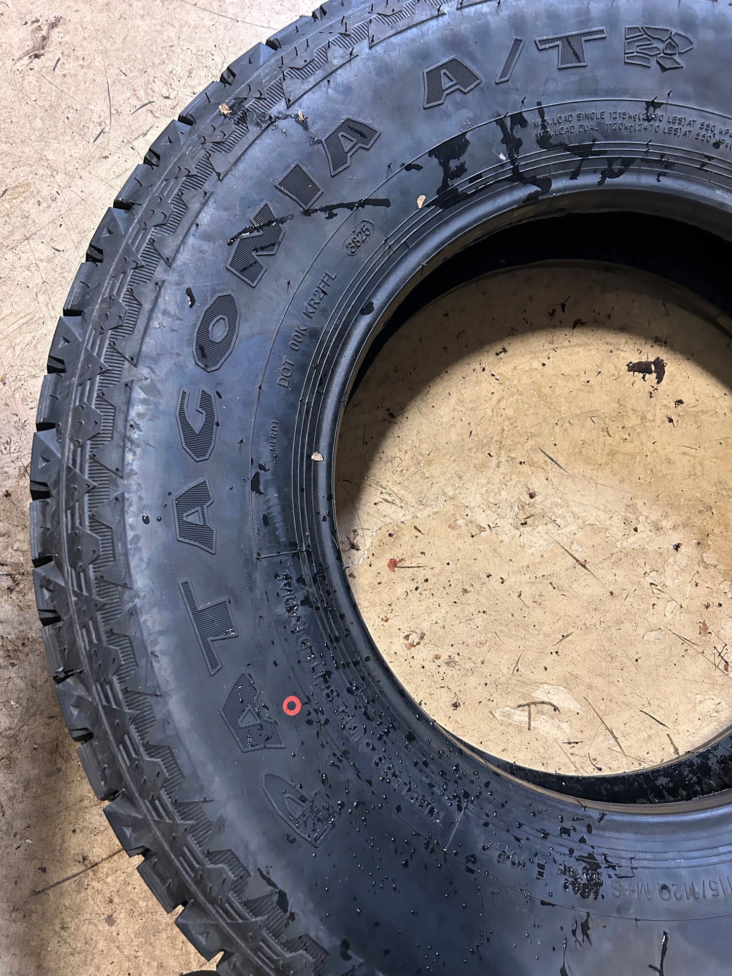 MILESTAR PATAGONIA A/T R BSW LT 215 85 16 115/112Q 10PLY ALL TERRAIN TIRE 22860026