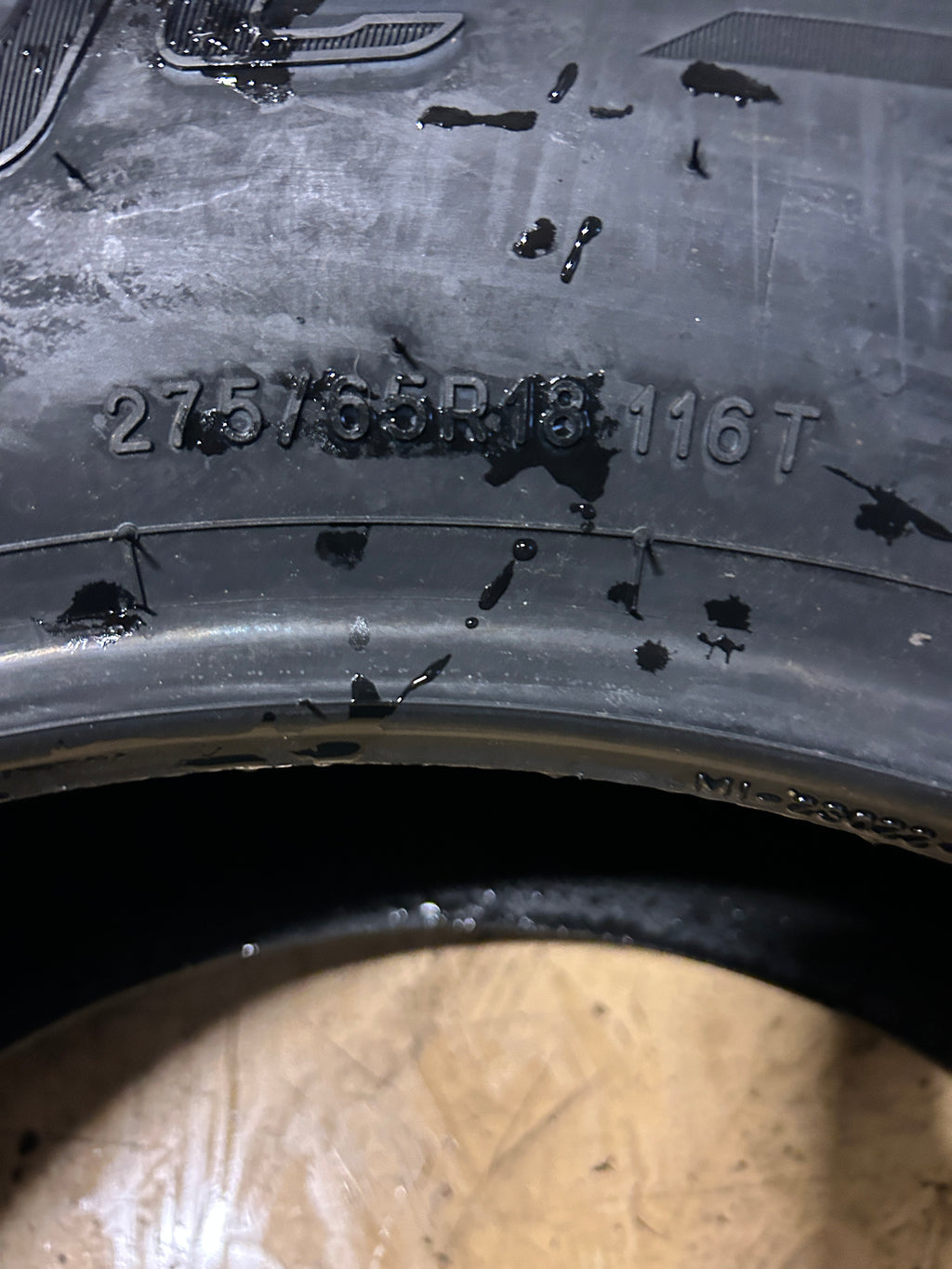 BFGOODRICH ADVANTAGE CONTROL HT ALL SEASON BSW P 275 65 18 116T TIRE 04034