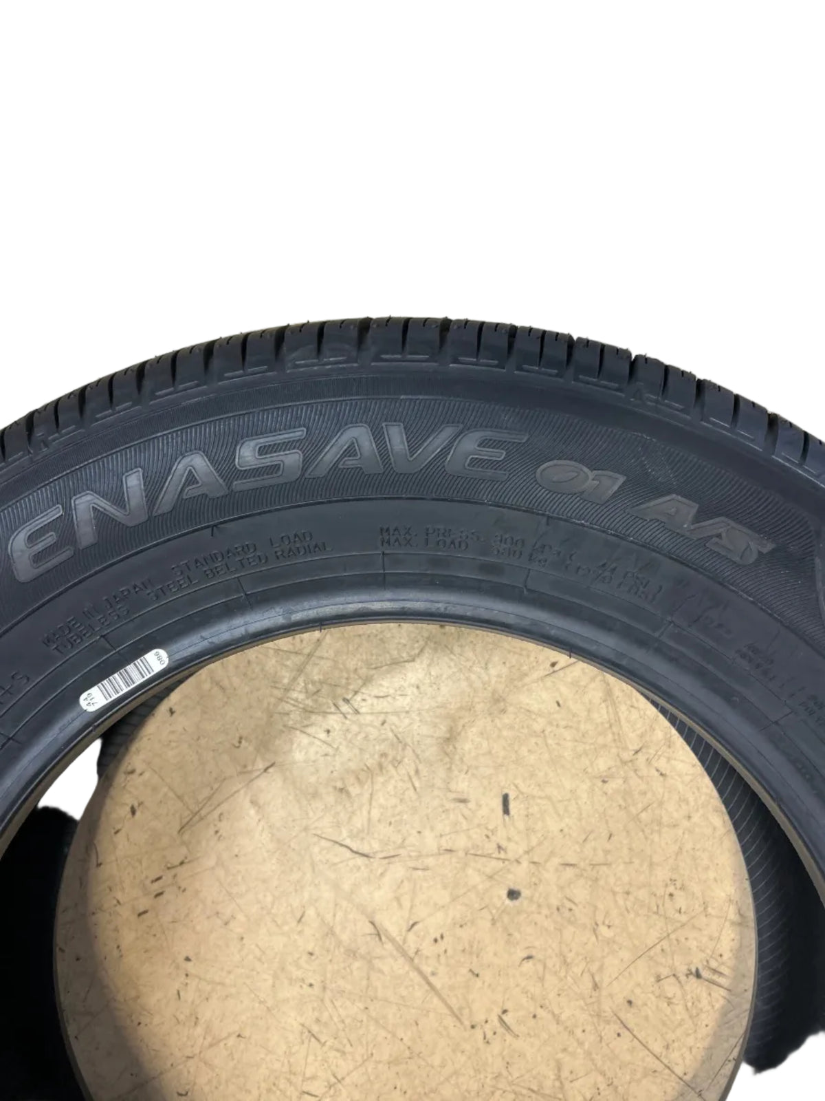 2 DUNLOP ENASAVE 01 A/S BSW P 195 65 15 89S TOURING TIRE 267028904