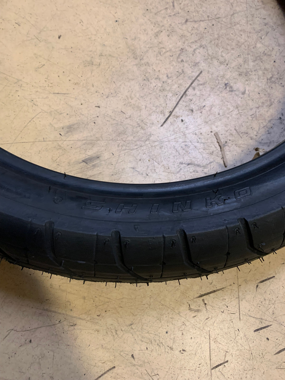 SHINKO 230 TOUR MASTER BSW  100 90 19 57V FRONT MOTORCYCLE TIRE 874161