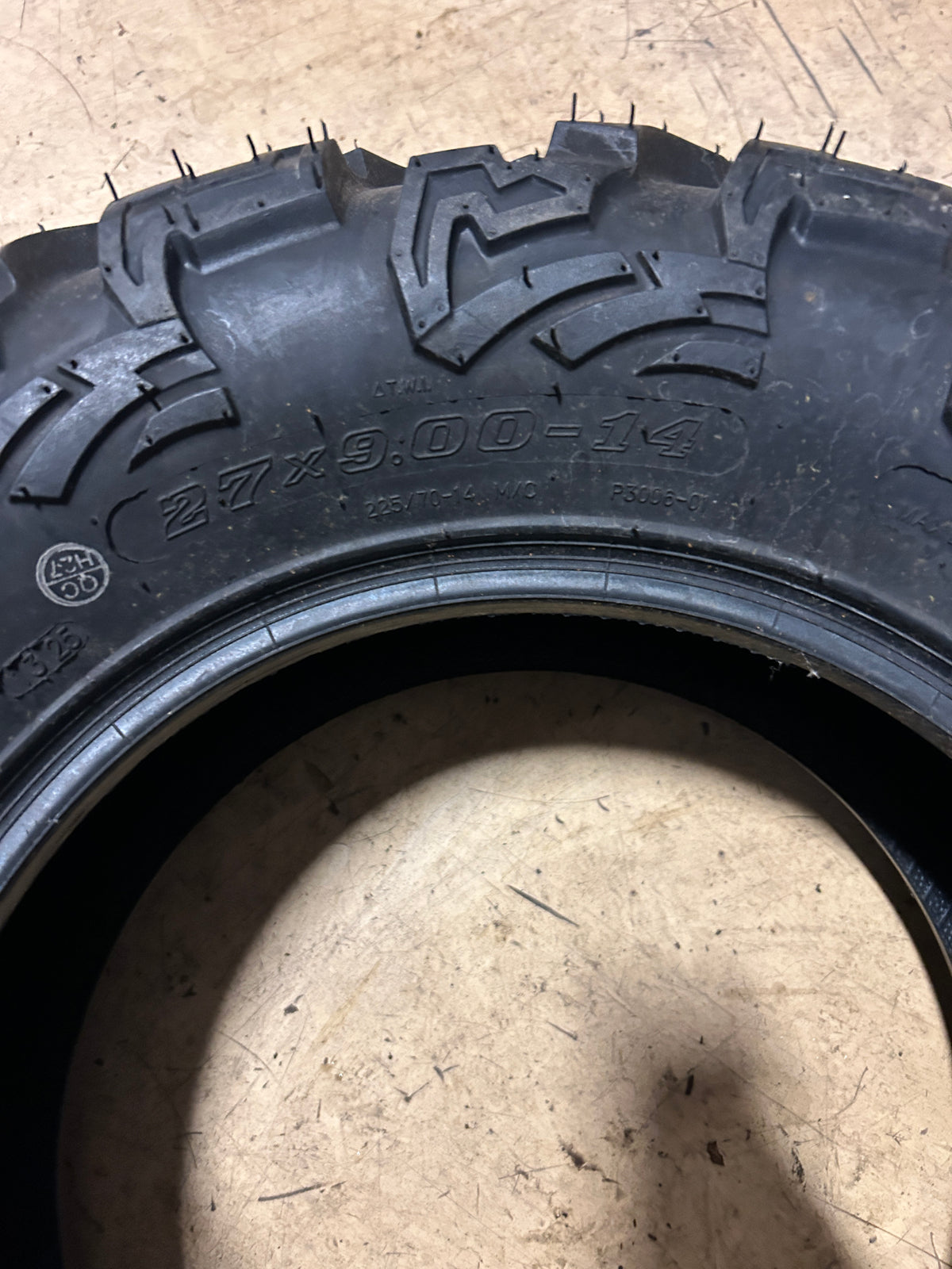 QUADBOSS QBT447 BSW  27 9 14 6PLY ATV/UTV TIRE 654272