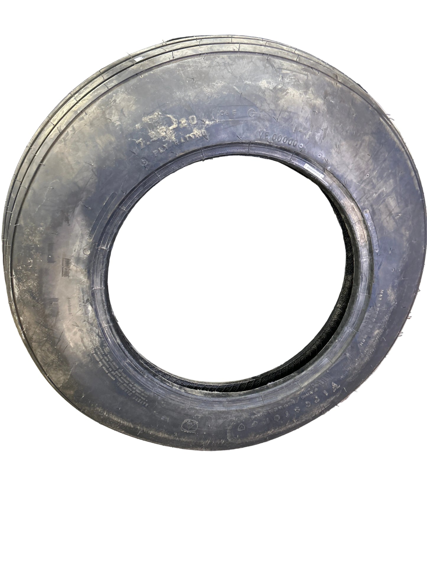 NOS FIRESTONE REGENCY L1 BSW  7.50-20 106B 6PLY FARM 5-RIB TIRE 019059