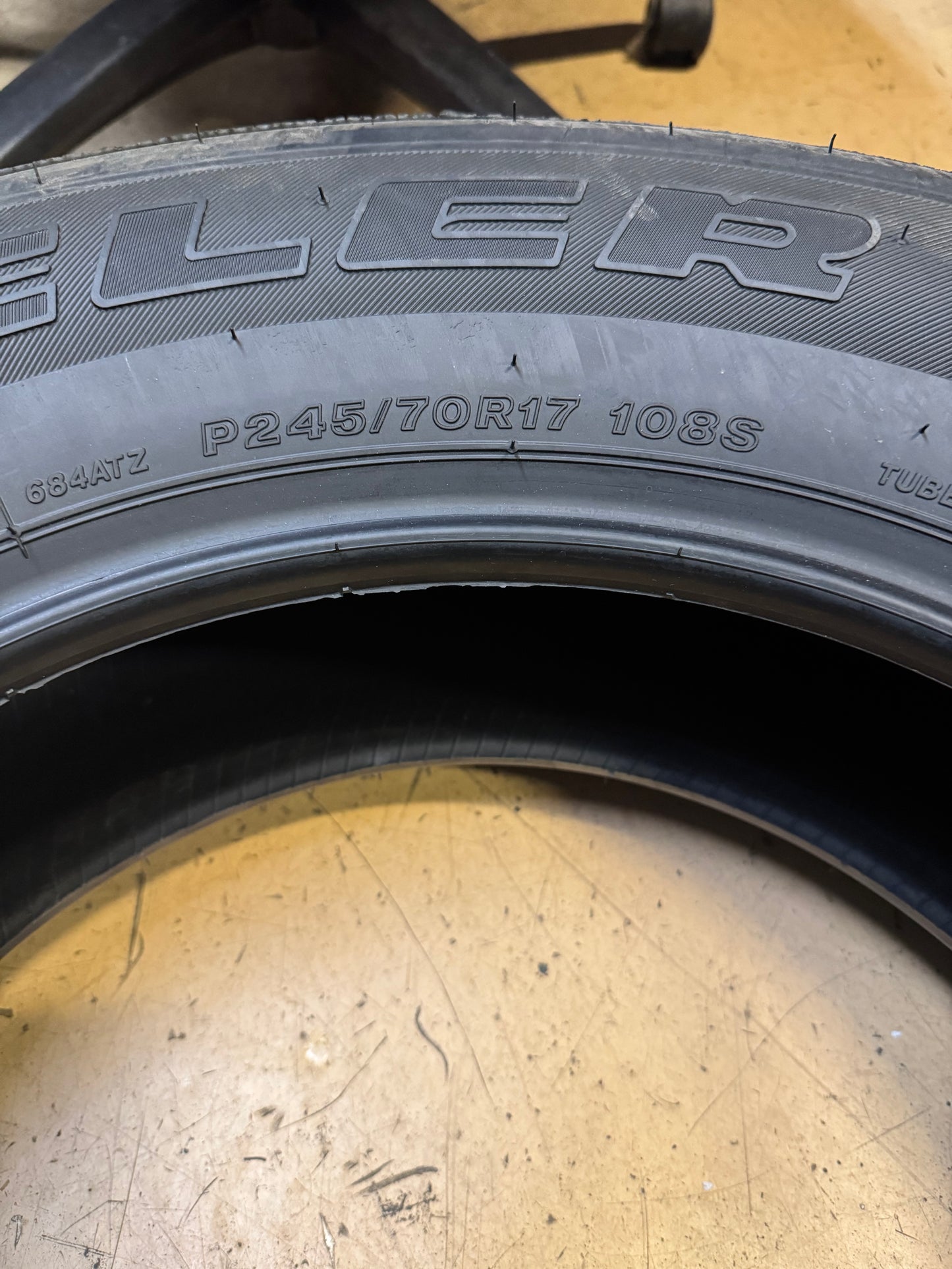 BRIDGESTONE DUELER H/T 684 II BSW P 245 70 17 108S ALL SEASON TIRE 142741