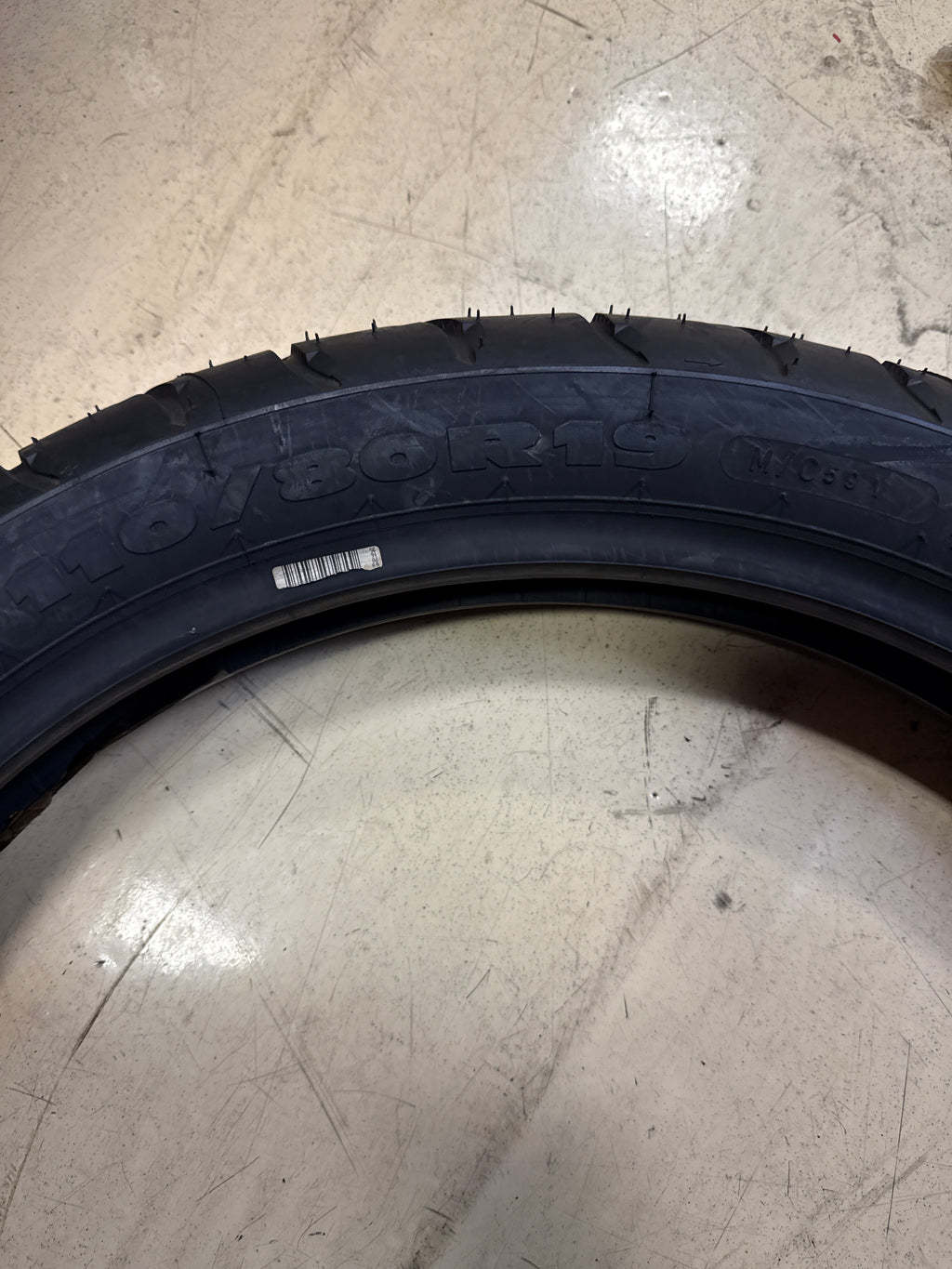NOS MICHELIN ANAKEE III 110 80 19 59V FRONT MOTORCYCLE TIRE 23258