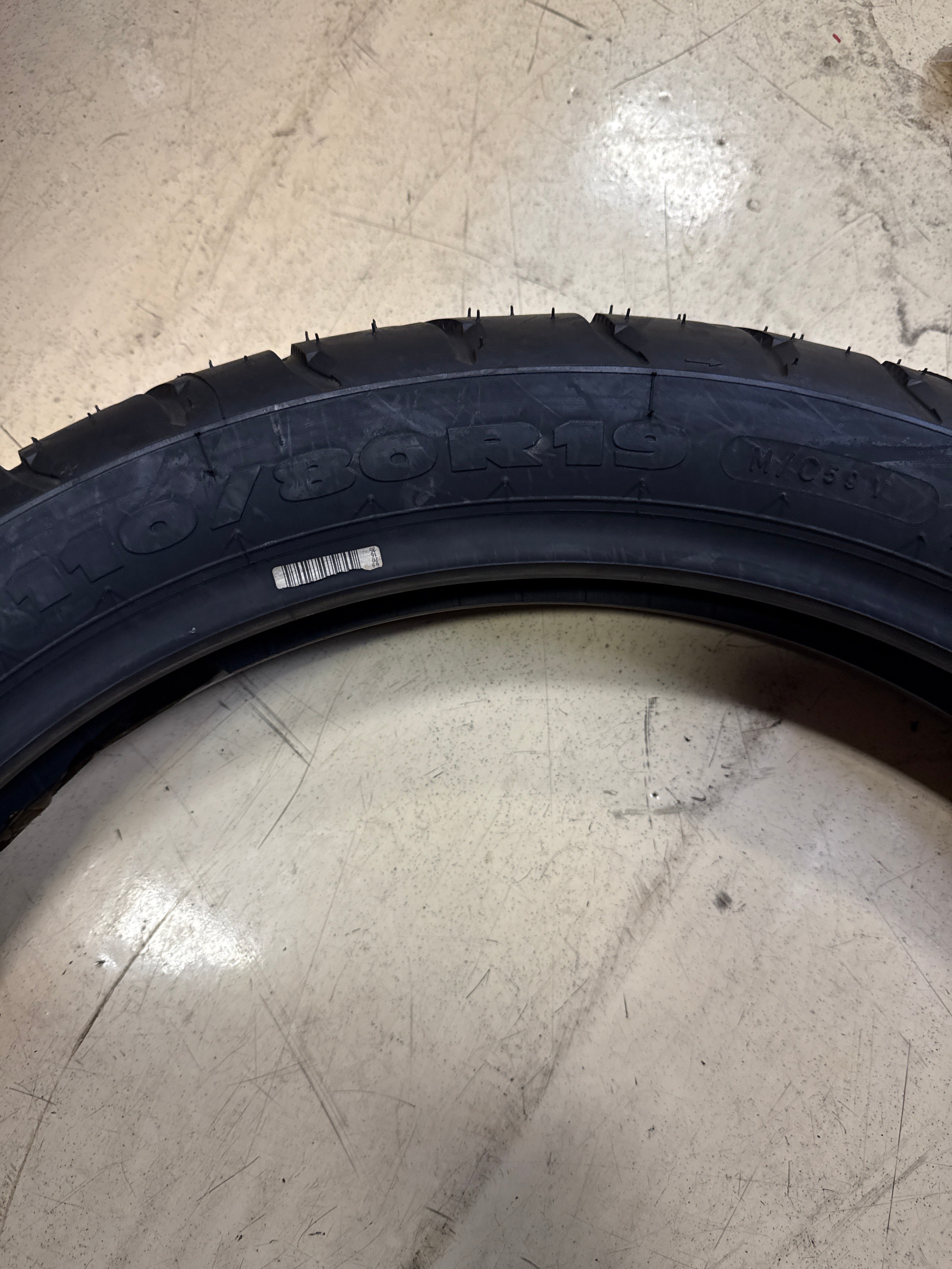 NOS MICHELIN ANAKEE III 110 80 19 59V FRONT MOTORCYCLE TIRE 23258