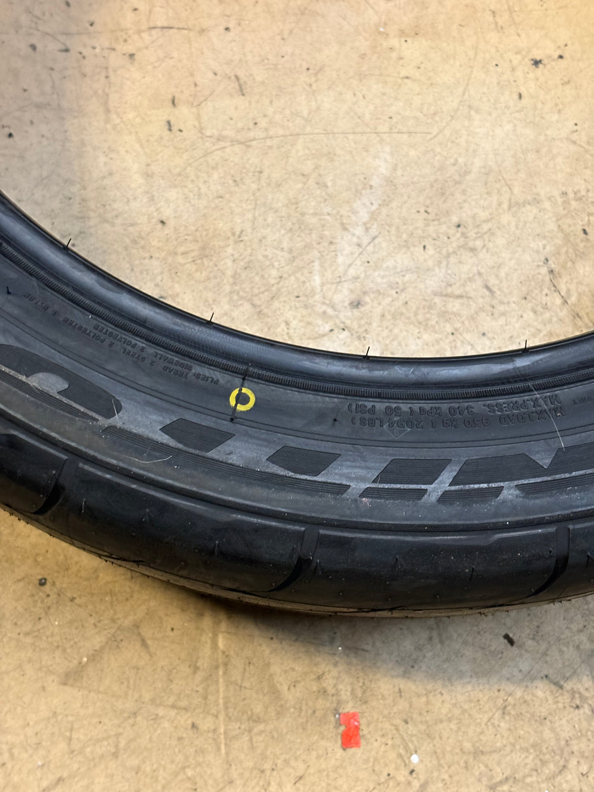 NITTO NT555 RII BSW P 275 40 20 106W XL COMPETITION DRAG TIRE 108660