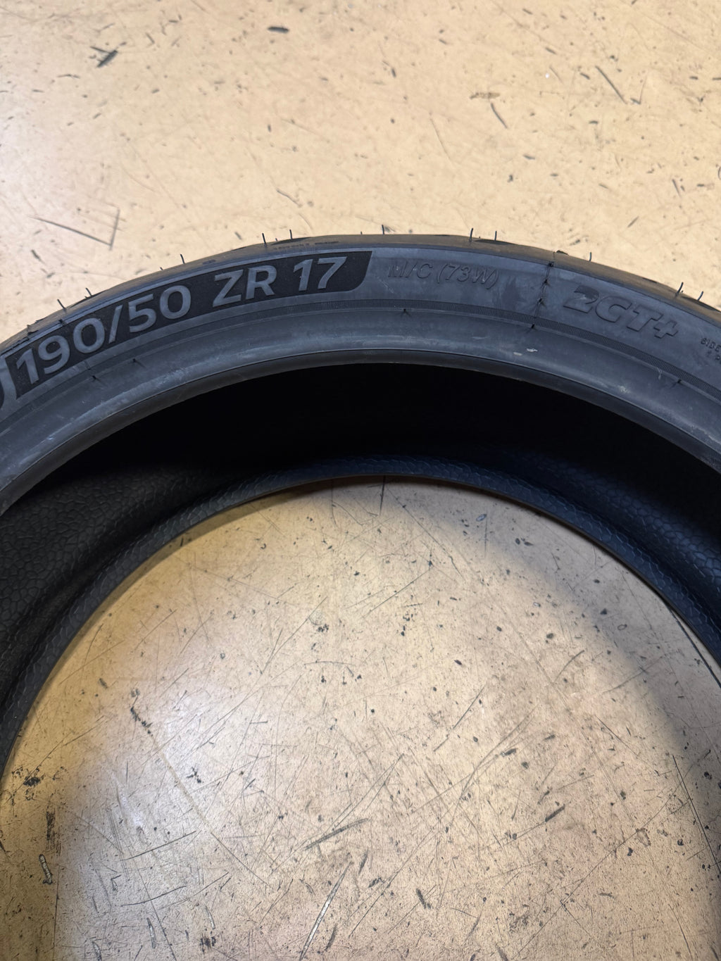 MICHELIN ROAD 6 BSW 190 50 17 73W REAR MOTORCYCLE TIRE 38208