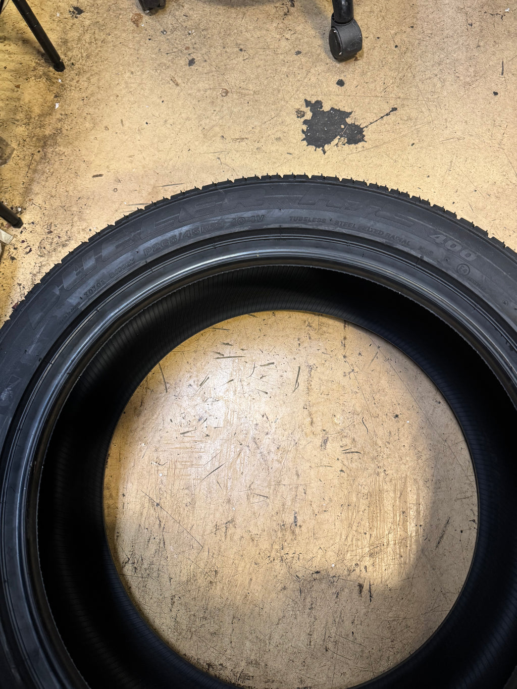 2 BRIDGESTONE DUELER H/L 400 BSW P 265 45 21 104V ALL SEASON TIRE 118312