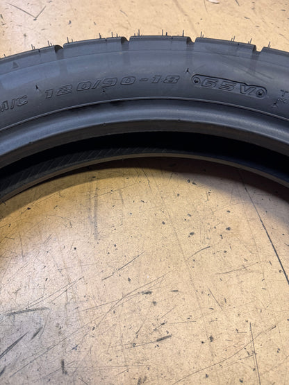 SHINKO 230 TOUR MASTER BSW 120 90 18 65V FRONT MOTORCYCLE TIRE 874164