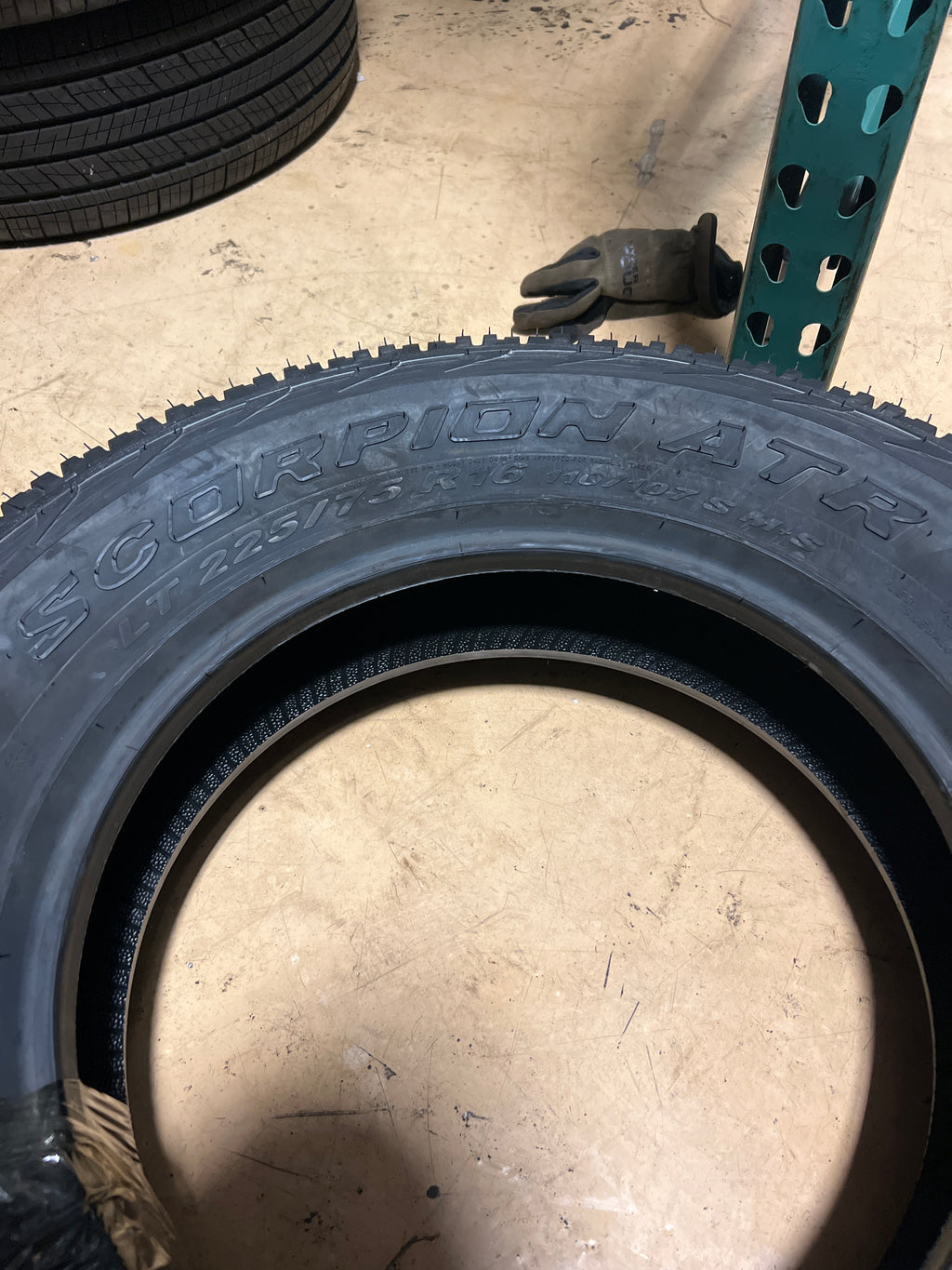 2 PIRELLI SCORPION ATR LT 225 75 16 110/107S LRD 8 PLY ALL TERRAIN  TIRES 1617500