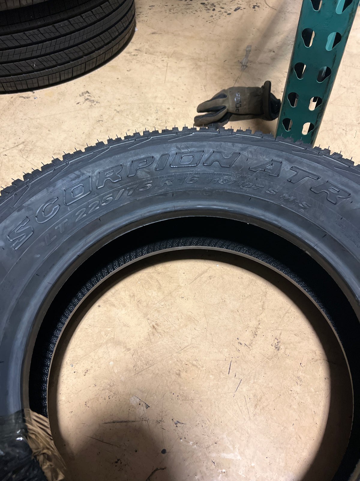 2 PIRELLI SCORPION ATR LT 225 75 16 110/107S LRD 8 PLY ALL TERRAIN  TIRES 1617500