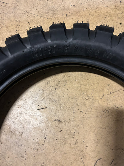 MOTOZ TRACTIONATOR RALLZ BSW 140 80 18 70R REAR DIRT BIKE TIRE 2514008018TT