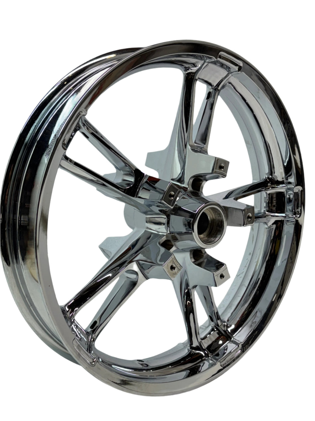 HARLEY DAVIDSON STYLE 19x3.5 FRONT & 16x5 REAR MOTORCYCLE WHEEL SET
