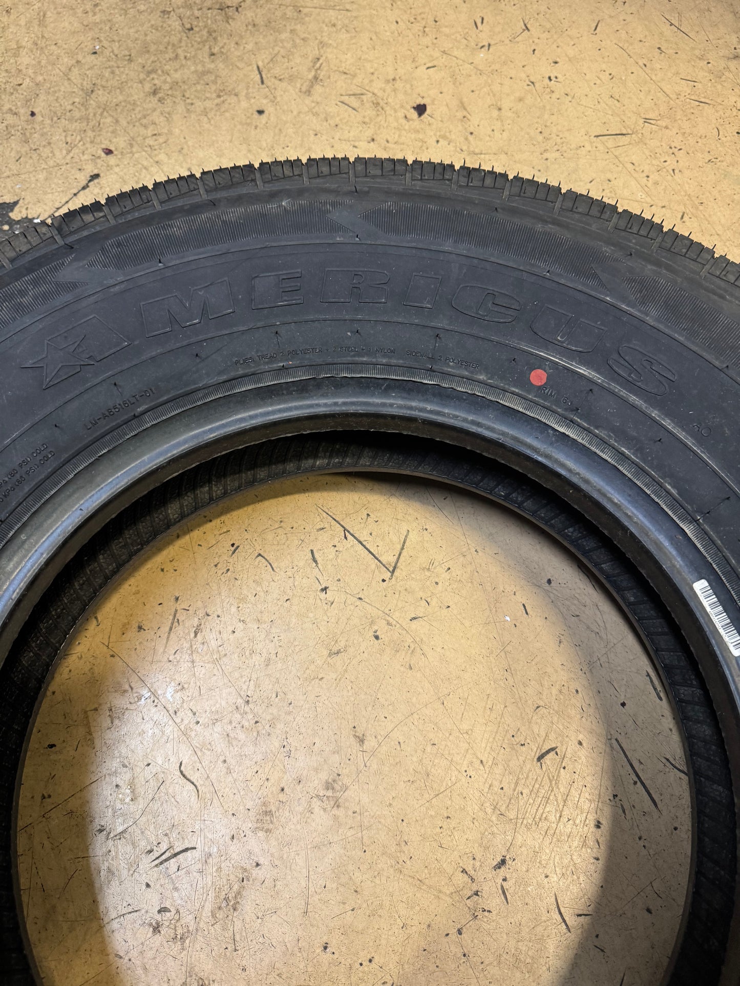 AMERICUS COMMERCIAL L/T BSW LT 215 85 16 115/112Q 10PLY ALL SEASON TIRE AMD2000