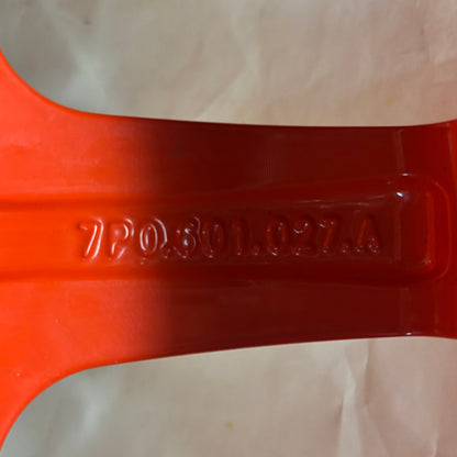 PORSCHE CAYENNE 11-18 SPARE WHEEL 18X6.5 ET28 5X130 TIRE 195/75R18 106P RED 7P0 601 027 A