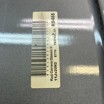 GENUINE PORSCHE 911 RAD CARRERA CLASSIC II 20X11 20X8.5 STAGGERED SET WHEELS