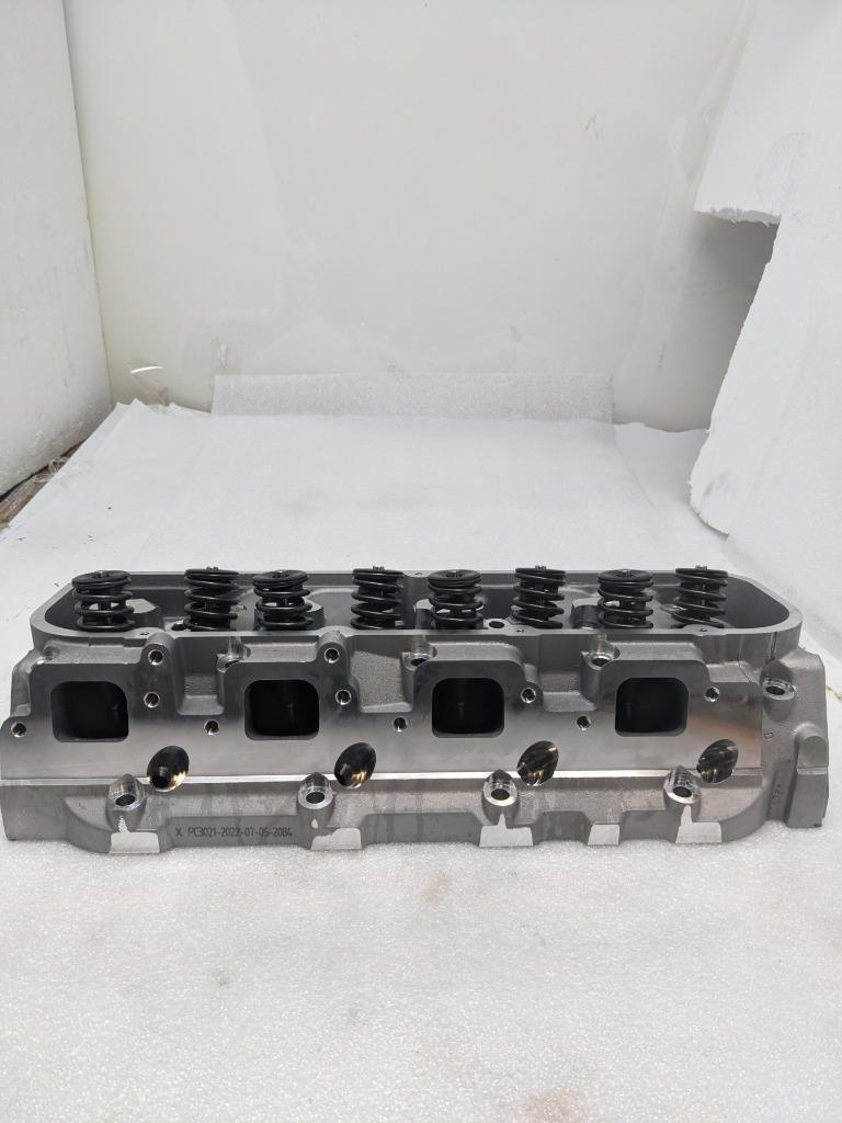 SINGLE CHEVY COMPLETE ASSEMBLED ALUMINUM CYLINDER HEAD CAMBER XPC3021 NEW I2