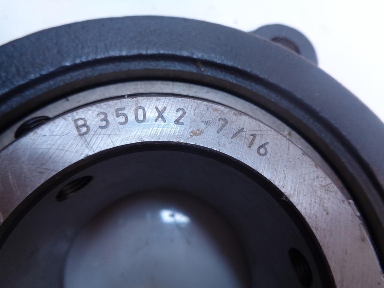 NEW HUB CITY SERIES FB350 FOUR HOLED FLANGE BLOCK B350X2 7/16 101032696 R28