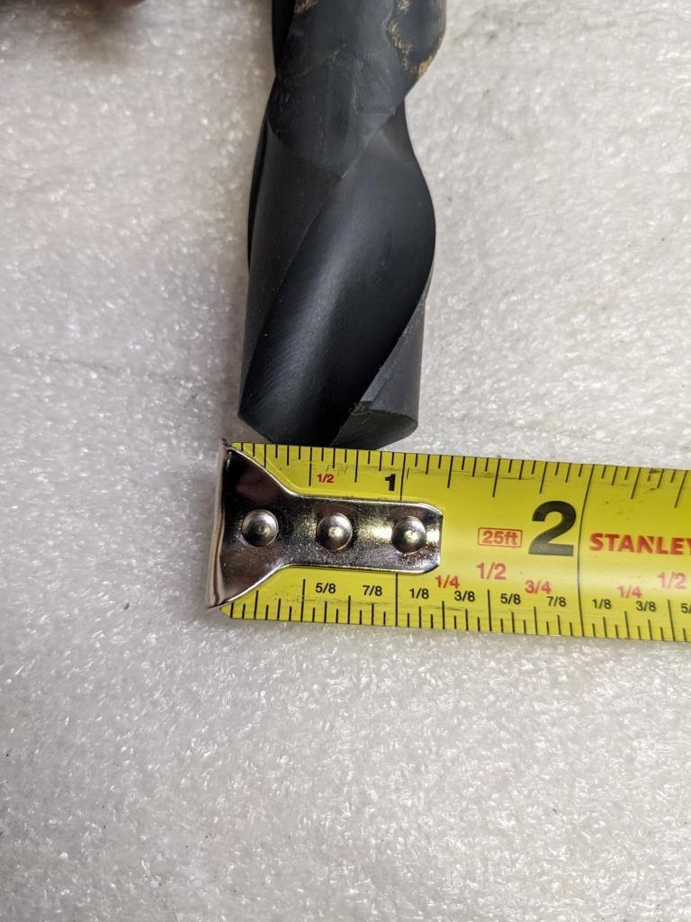 UNBRANDED HSS PARALLEL SHANK TWIST DRILL BIT 1-1/8" NEW R22T5