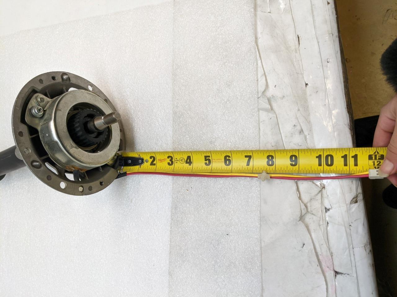 GE WASHING MACHINE REPLACEMENT SHAFT & MODE SHIFTER ASSEMBLY WH38X10017 NEW R4