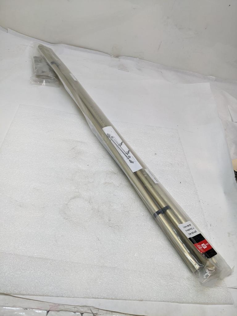 ROD DESYNE DP100-483D 1' DOUBLE ROD 48-84 INCH GOLD CURTAIN ROD W/O CAP NEW KSLR