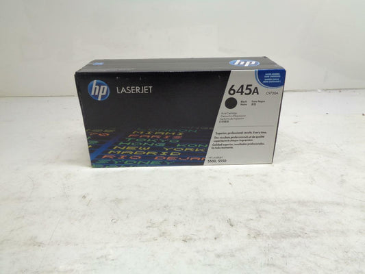1 NEW HP 645A BLACK TONER CARTRIDGE C9730A FOR COLOR JET 5500 5550 SR