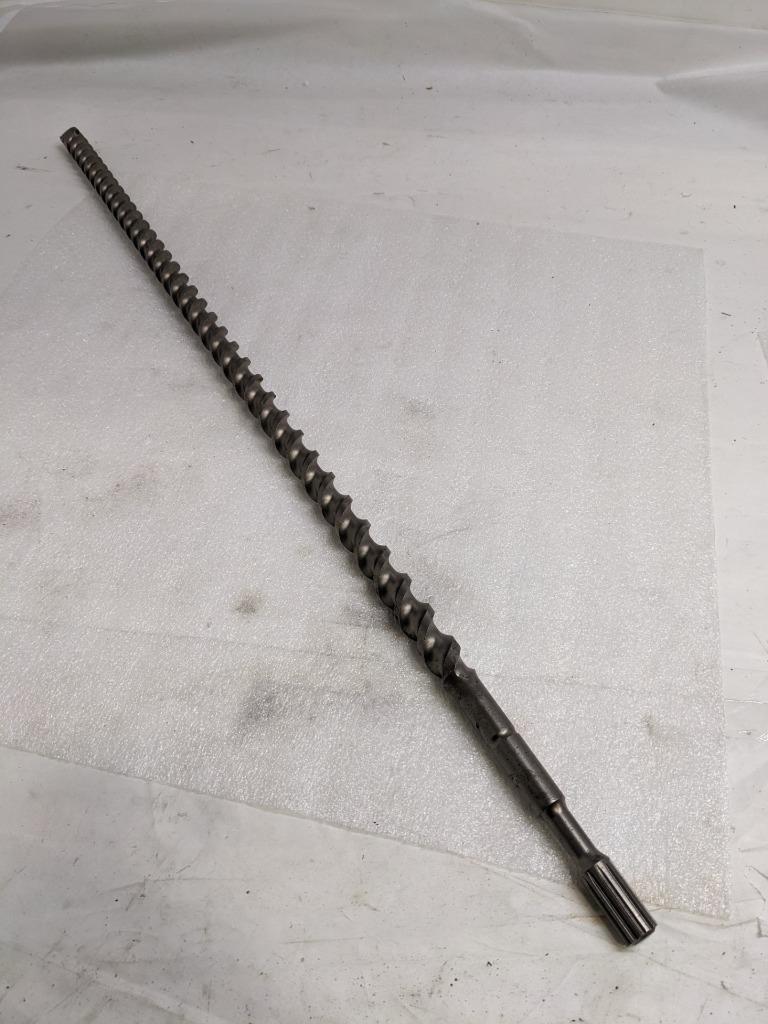 UNBRANDED 1" X 37" SDS-MAX ROTARY HAMMER BIT CARBIDE TIP NEW D0