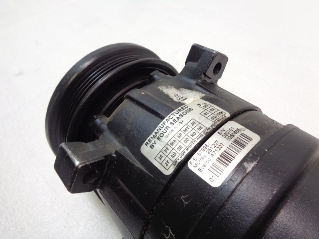 REMAN 4 SEASONS 57996 AC COMPRESSOR 1992-1994 CHEVROLET CAVALIER 2.2L R1