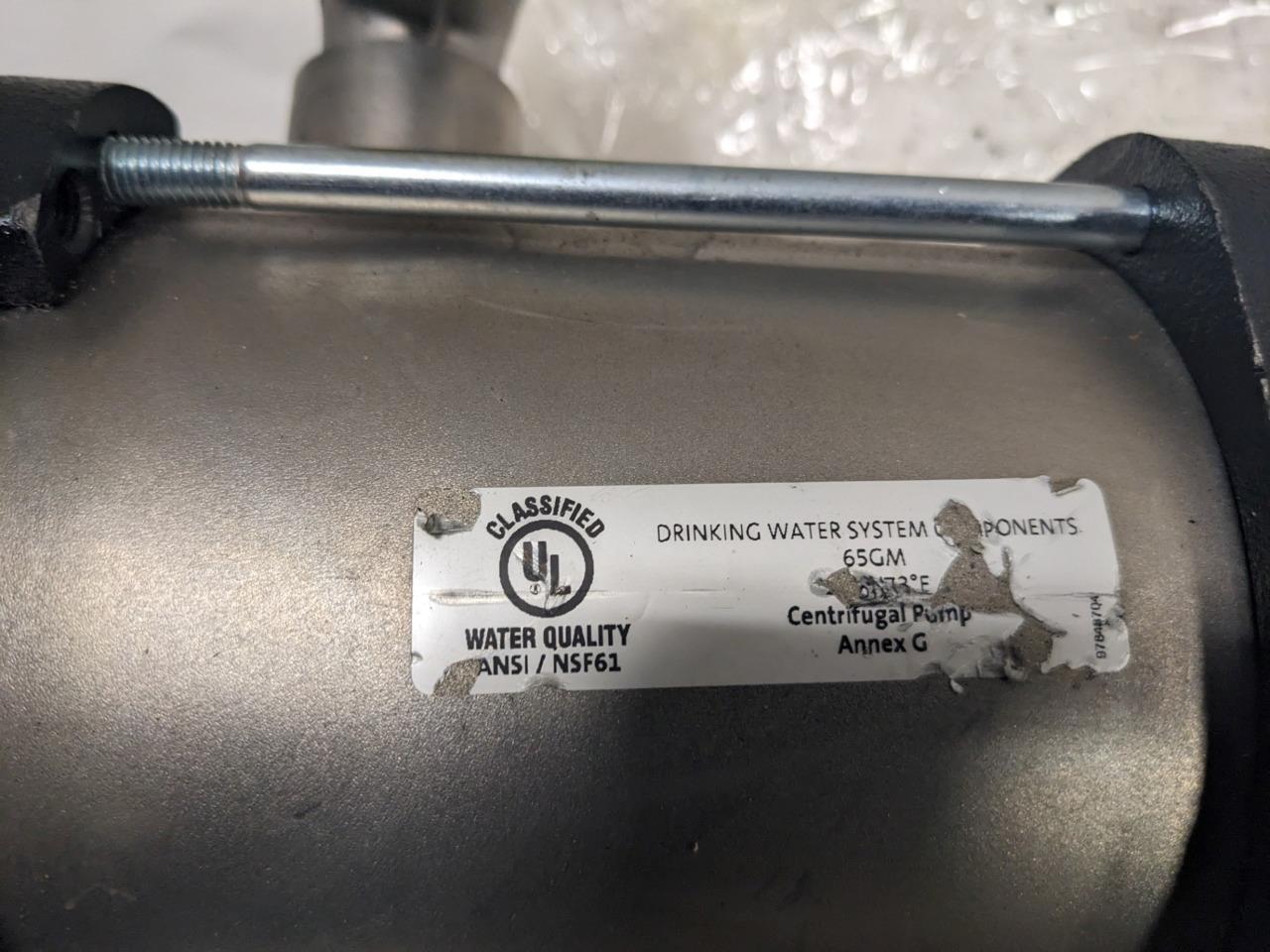 GRUNDFOS ML90FA 400/460-2 D1-J 50/60hz 3HP MOTOR PUMP BSRG6