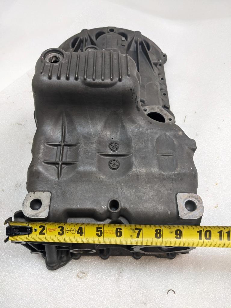 2003-2006 PORSCHE CAYENNE 4.5 LOWER ENGINE OIL PAN 9481071406R USED R24