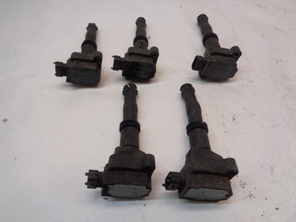USED SET OF 5 PORSCHE 03-08 911 996 BOXSTER IGNITION COIL 996.602.102.00  R20T6