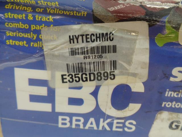 1 NEW EBC 3GD SERIES SPORT ROTORS FOR FORD FOCUS GD895 R5