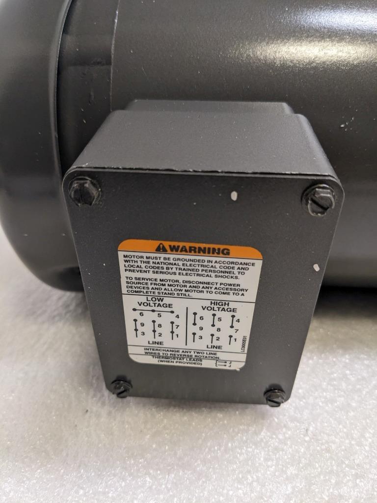 BALDOR ELECTRIC VM3158T MOTOR 3HP 3450RPM 208-230/460VAC 3PH 60HZ NEW R8