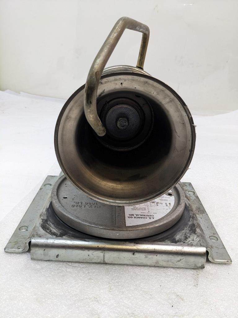 AB CHANCE C308-1170 CAPSTAN HOIST 1000 LB CAPACITY WITH SWIVEL BASE 115V USED H1