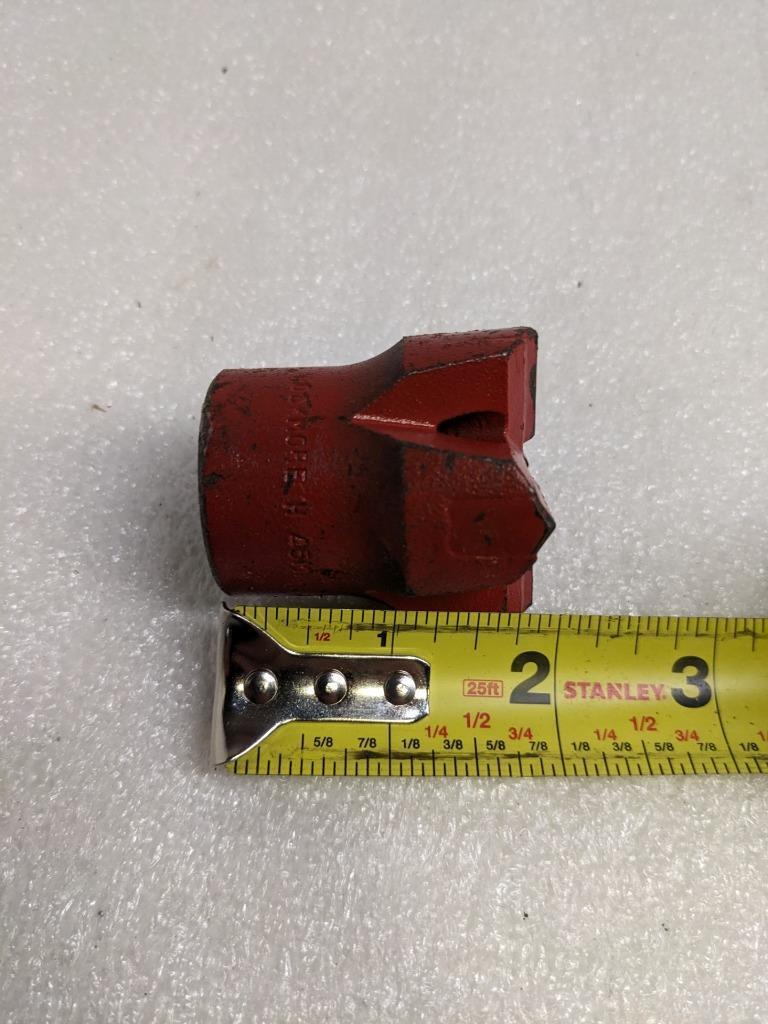 ROCKMORE CROSS BIT 1-3/4" WIDTH H-THREAD 1-15/16" OAL NEW R22T5