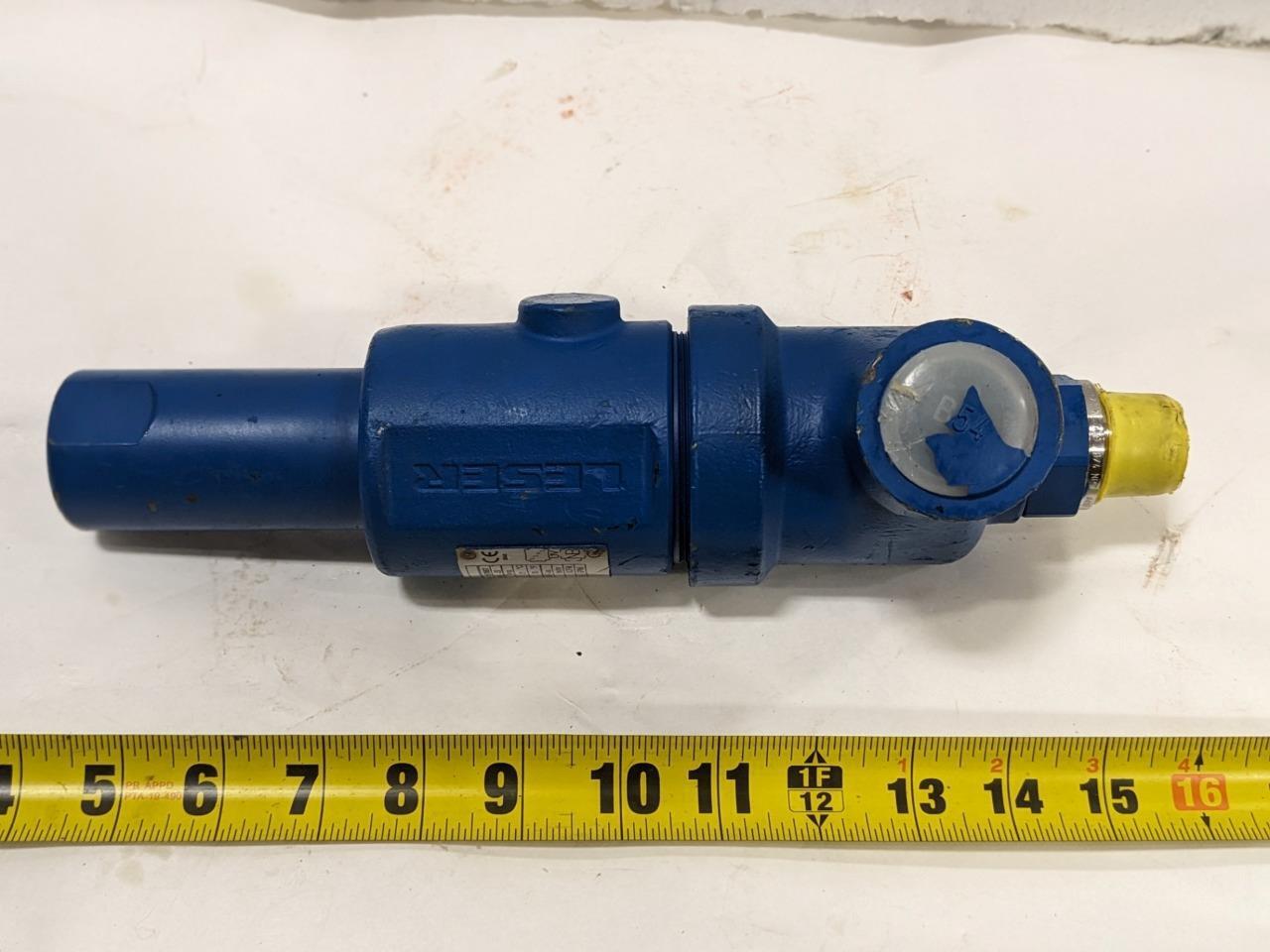 Leser Hydraulic Pressure Release Valve 4622.3782 NPT 3/4  NEW BSIG1