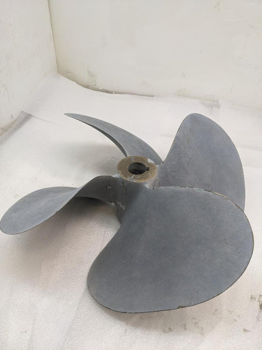 BRASS 28X28X8X16X11 SINGLE 4-WAY BOAT PROPELLER 6768 #2 NEW B2